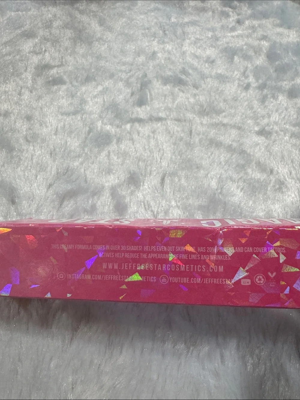 Jeffree Star NIB Magic Star Concealer - Pink & Gold Packaging